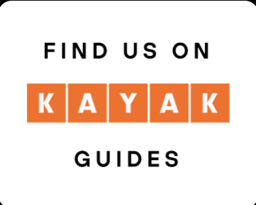 Find us on KAYAK Guides